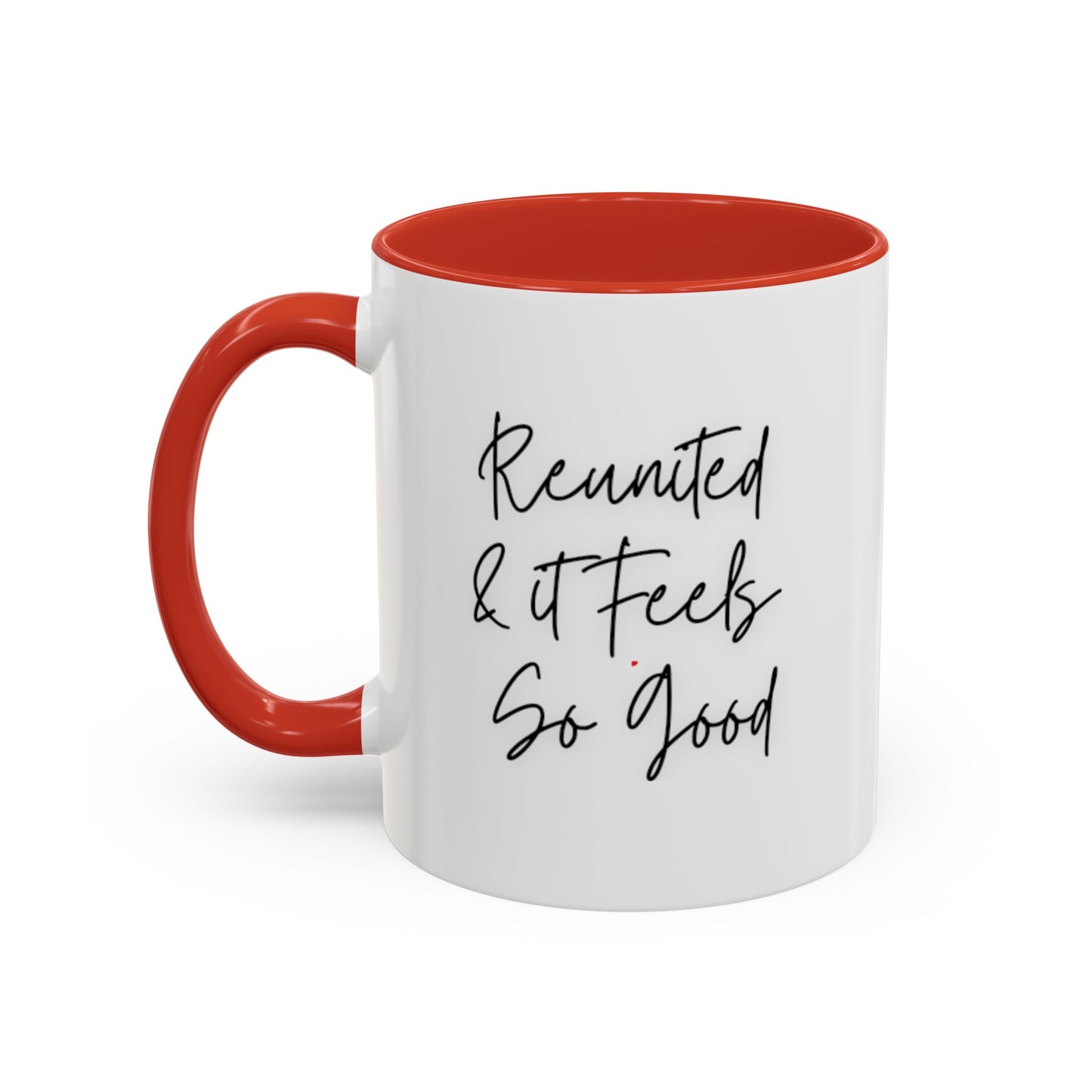 Design 4 - 50th Reunion Red Accent Coffee Mug, 11oz