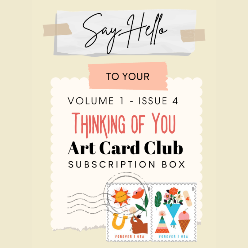 THINKING OF YOU ART CARD BOX - Vol. 1 - Issue 4