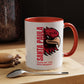 Design #5 - 50th Reunion Red Accent Coffee Mug, 11oz