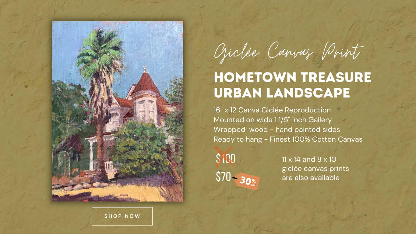 HOMETOWN TREASURE - Giclee Reproduction of Original Oil Painting