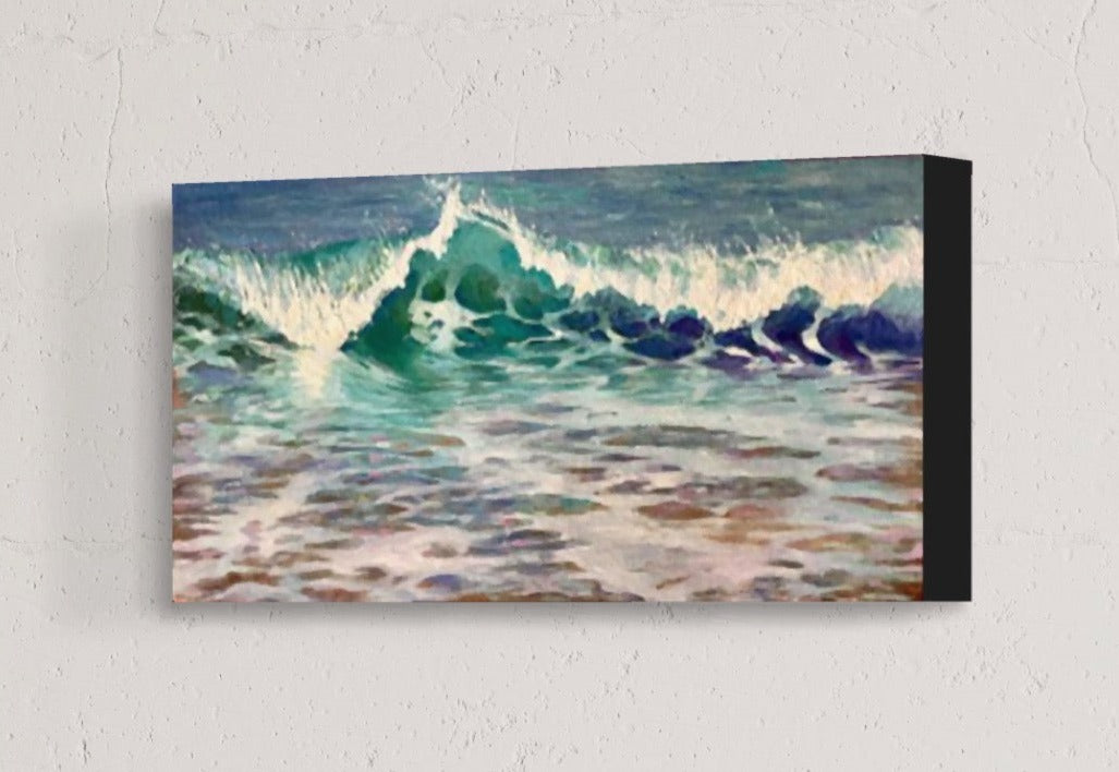 DANCING WAVES - Giclee Reproduction of Original Oil Painting Print