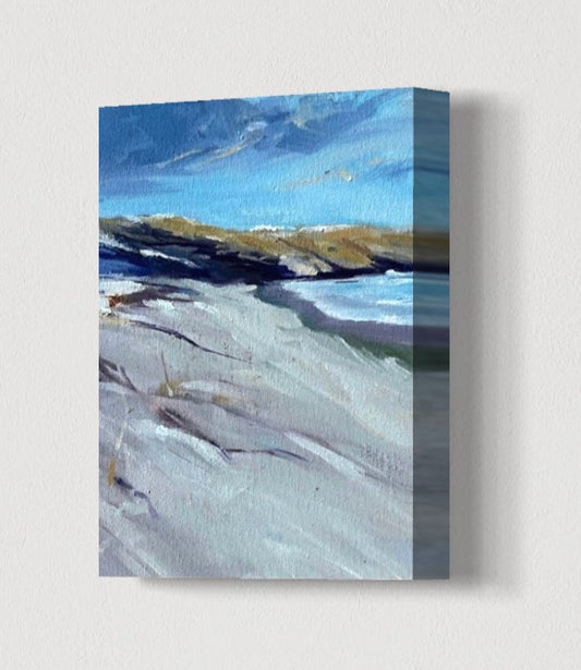 ABSTRACT SAND DUNES STUDY- Giclee Reproduction of Original Oil Painting