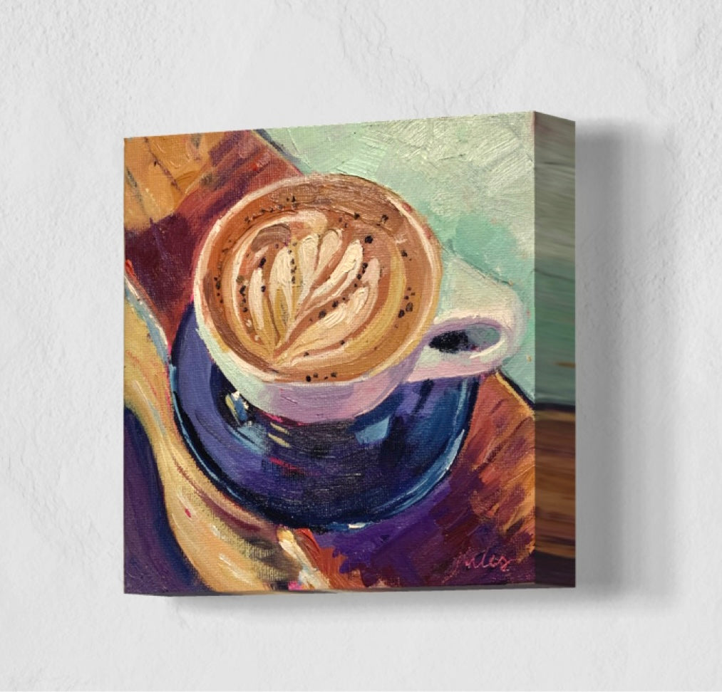 CUP OF KINDNESS -  Giclee Reproduction PRINT of Original Oil Painting