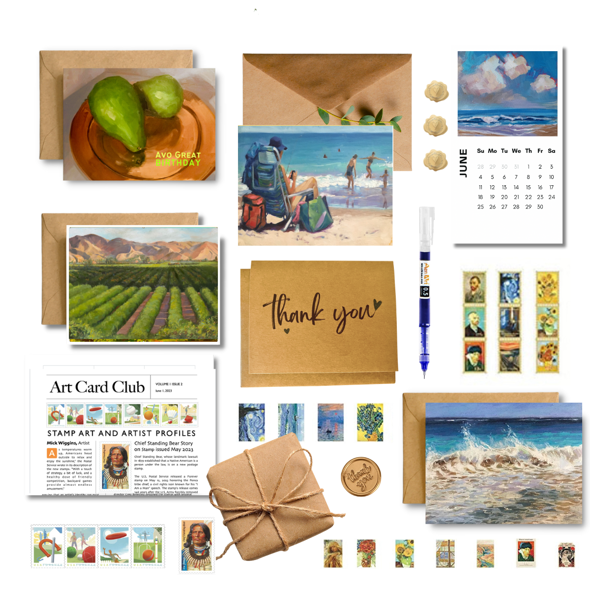 SUMMER SPLASH ART & AVO Box - Vol. 1 - Issue 2