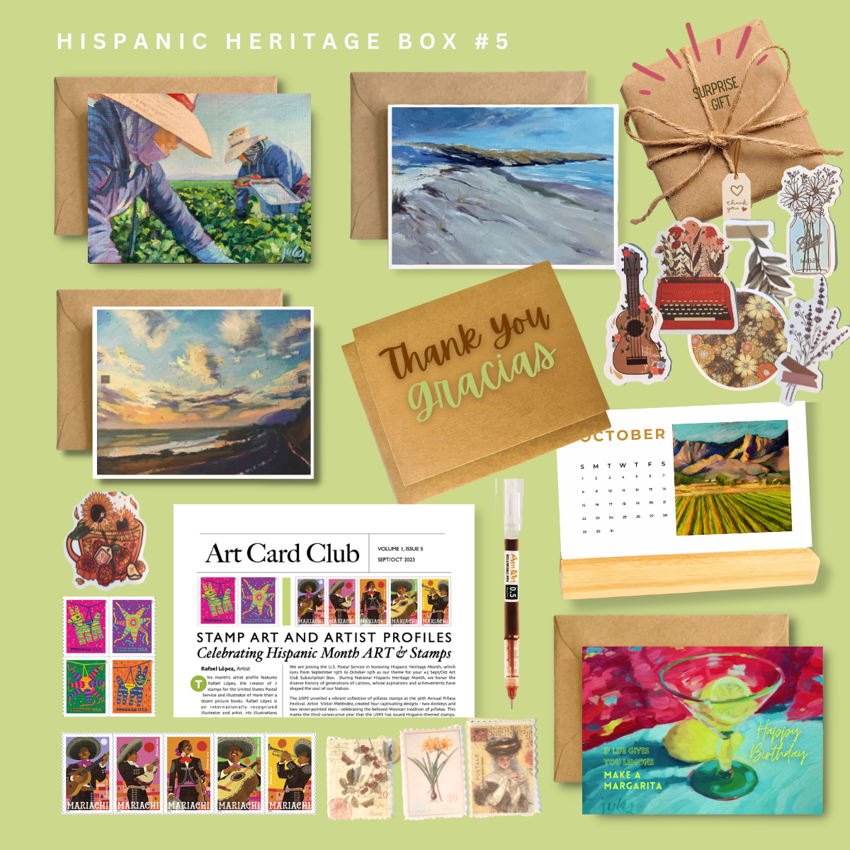 HISPANIC HERITAGE BOX - Vol 1 - Issue 5