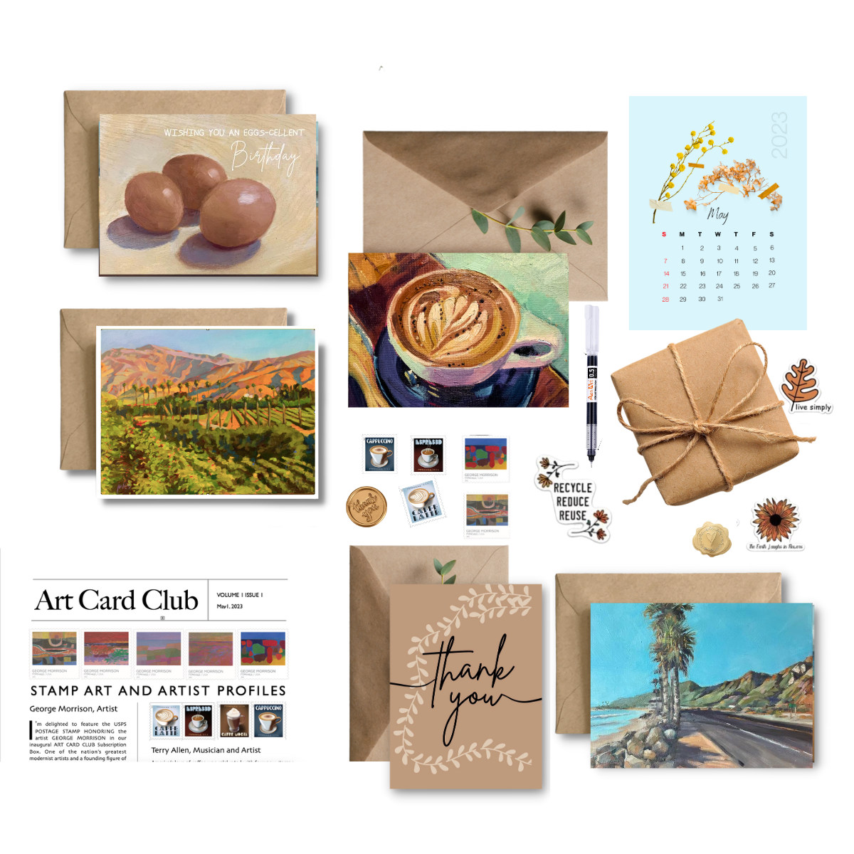 #1 MAY COFFEE & ART THEME BOX