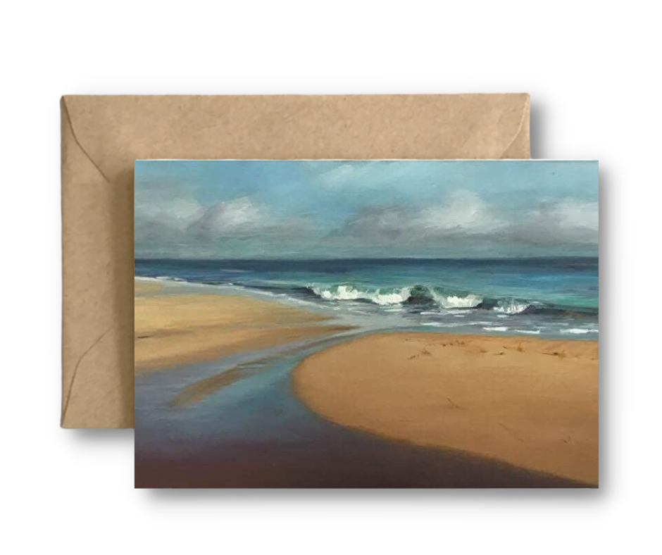 BOXED SET OF (6) SEASCAPE I COLLECTION Blank Art Cards