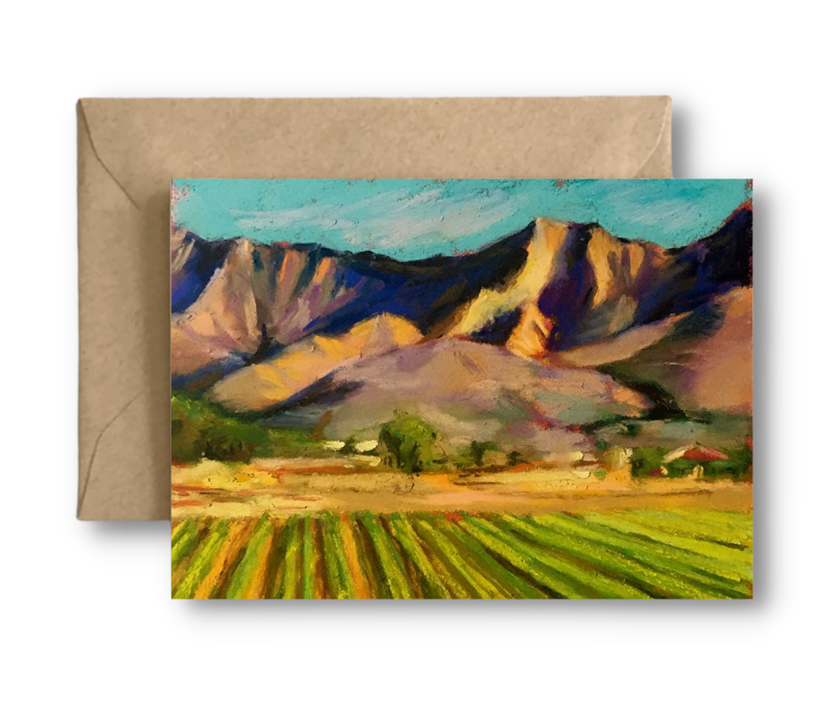 BOXED SET of six (6) LANDSCAPE Blank Art Cards