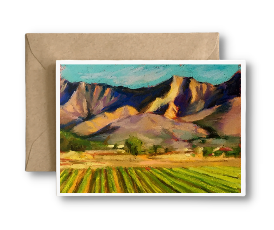 BOXED SET of six (6) LANDSCAPE Blank Art Cards