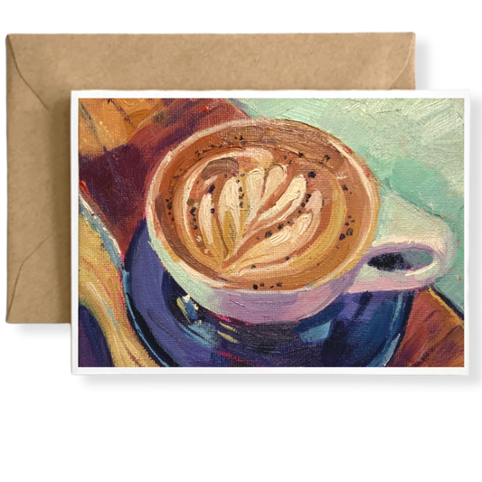 CUP OF KINDNESS -  Art Card Prints of Original Paintings