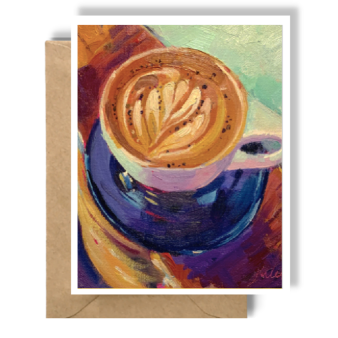 CUP OF KINDNESS -  Art Card Prints of Original Paintings